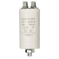 ROZBĚHOVÝ MOTOROVÝ KONDENZÁTOR 6.3uF/450V S FASTONY