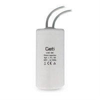 ROZBĚHOVÝ MOTOROVÝ KONDENZÁTOR 8uF/450V S KABELY