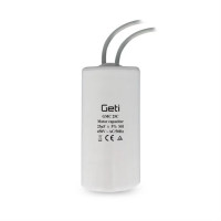 ROZBĚHOVÝ MOTOROVÝ KONDENZÁTOR 25uF/450V S KABELY