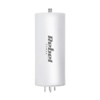 ROZBĚHOVÝ MOTOROVÝ KONDENZÁTOR 100uF/450V S FASTONY