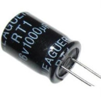 1000uF/16V 105° 10x15x5mm ELEKTROLYTICKÝ RADIÁLNÍ KONDENZÁTOR