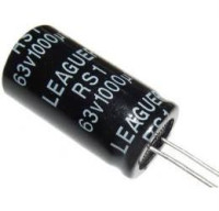 1000uF/63V 105° 16x32x7,5mm ELEKTROLYTICKÝ RADIÁLNÍ KONDENZÁTOR
