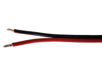 KABEL REPRO 2x2.50mm² - černý/červený