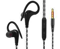 SPORTOVNÍ SLUCHÁTKA JACK 3.5mm S KLIPEM ZA UCHO