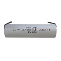 AKUMULÁTOR LI-ION 18650 3,7V/2900mAh 3C MOTOMA S PÁSKOVÝMÍ VÝVODY