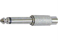 KOVOVÁ REDUKCE CINCH samice - JACK 6.35 mono samec