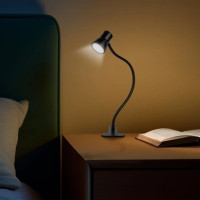 FLEXIBILNÍ ČERNÁ LAMPIČKA NA KLIP PHENOM 20258