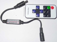 DÁLKOVÉ OVLÁDÁNÍ RF 433MHz 12V/6A PRO LED PÁSKY