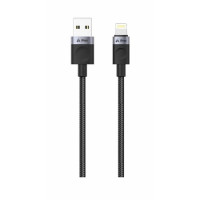 KABEL iPEAX USB/Lightning 1m 30W ČERNÝ