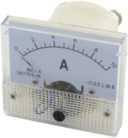 PANELOVÝ AMPÉRMETR 10A= 64x56mm