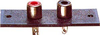 PANELOVÁ ZDÍŘKA 2xCINCH 25x50mm