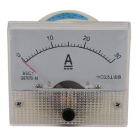PANELOVÝ AMPÉRMETR 30A= 64x56mm