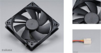 VENTILÁTOR 120x120x25mm 12V 1200 ot/min SE SNÍMAČEM OTÁČEK